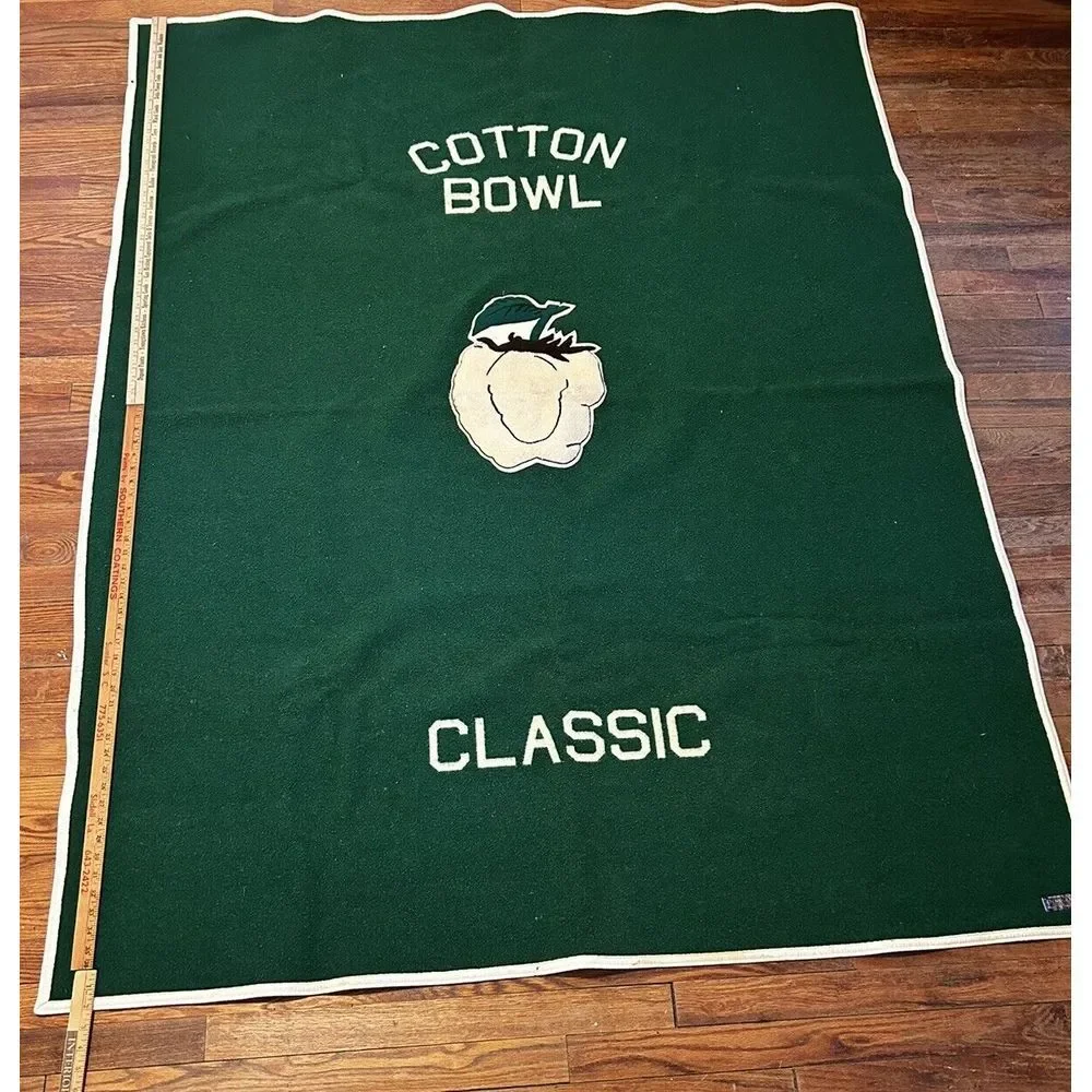 Cotton Bowl Classic‎ Pendleton Wool Blanket Vintage Football
